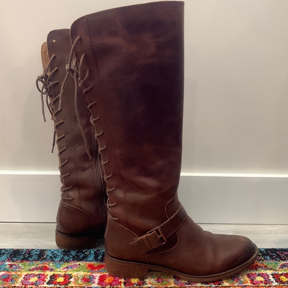 Sofft Tall Lace-up Boots